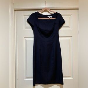 Reiss‎ Navy Midi Dress Size 10